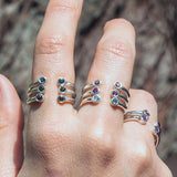 Anel Ayni Quartzo Fumê