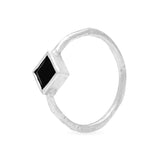 Anel 4 Direções Rústico Ônix