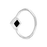 Anel 4 Direções Rústico Ônix